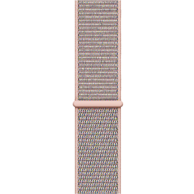 Cinturino in nylon per Apple Watch 38, 40 e 41mm, Pink, FixPremium