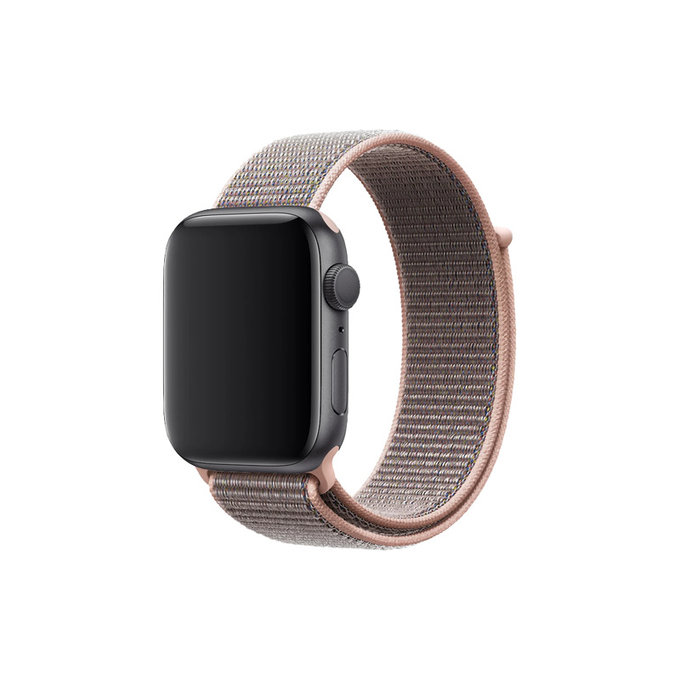 Cinturino in nylon per Apple Watch 38, 40 e 41mm, Pink, FixPremium