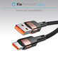 Cavo da USB-C a USB con ricarica rapida 1m, Black, FixPremium