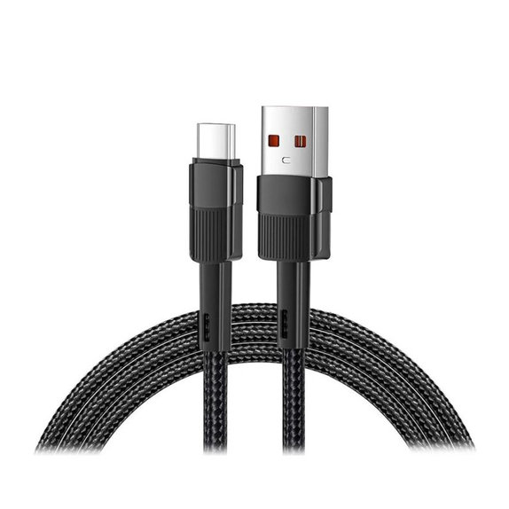 Cavo da USB-C a USB con ricarica rapida 1m, Black, FixPremium