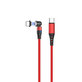Cavo magnetico da USB-C a USB-C 1m, Red, FixPremium