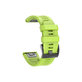 Cinturino in silicone per Garmin QuickFit 22mm, Green, FixPremium
