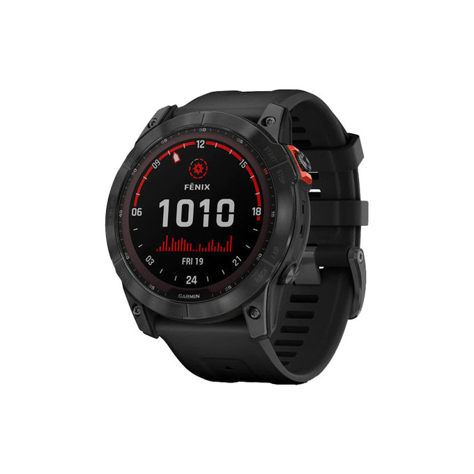 Cinturino in silicone per Garmin QuickFit 26mm, Black, FixPremium