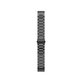 Cinturino Stainless Steel per Garmin QuickFit 26mm, Black, FixPremium