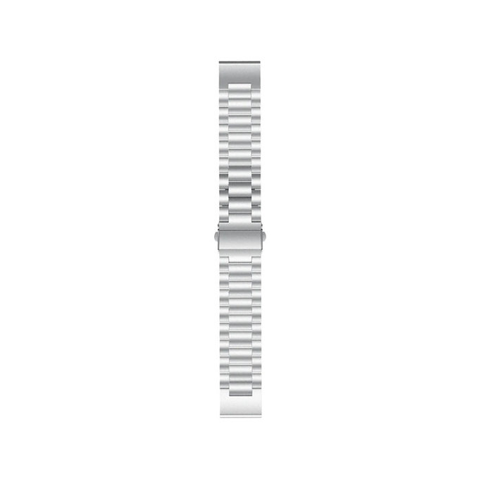 Cinturino Stainless Steel per Garmin QuickFit 22mm, Silver, FixPremium