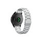 Cinturino Stainless Steel per Garmin QuickFit 22mm, Silver, FixPremium