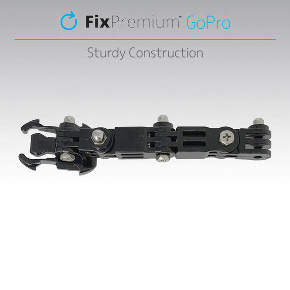 Supporto a 3 bracci per GoPro, Black, FixPremium