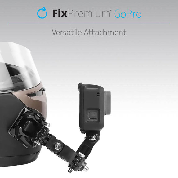 Supporto a 3 bracci per GoPro, Black, FixPremium
