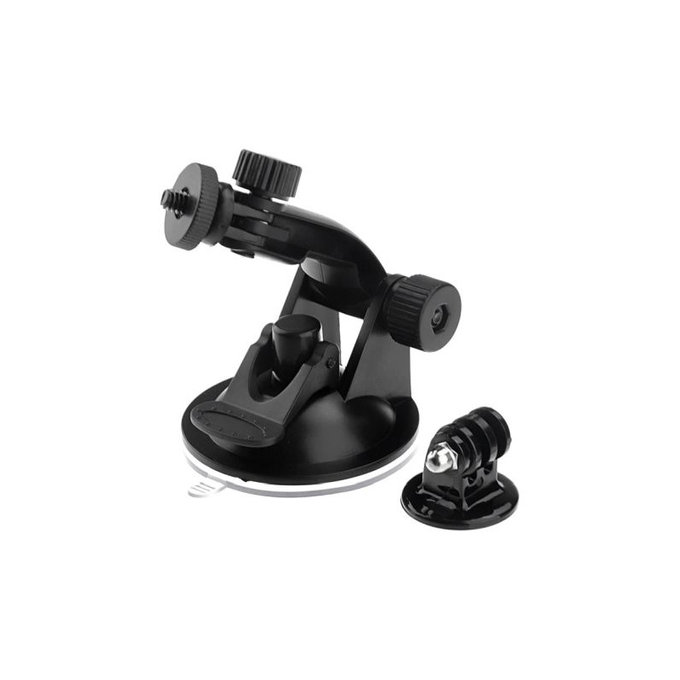 Supporto con ventosa per GoPro, Black, FixPremium