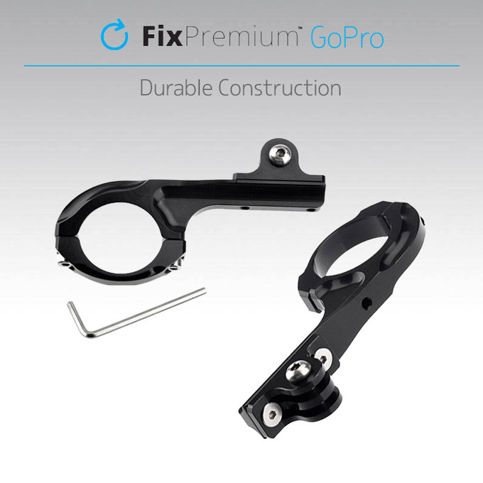 Supporto da bicicletta per GoPro, Black, FixPremium