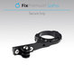 Supporto da bicicletta per GoPro, Black, FixPremium