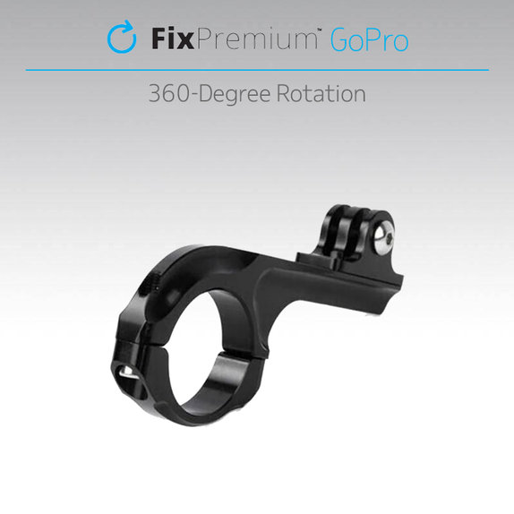 Supporto da bicicletta per GoPro, Black, FixPremium