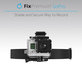 Supporto per testa per GoPro, Black, FixPremium