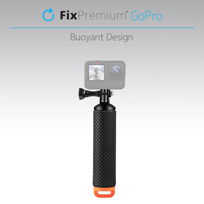 Galleggiante per GoPro, Black, FixPremium
