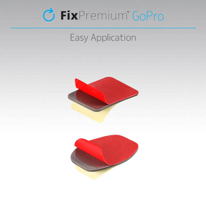 Set di adesivi per supporto GoPro, FixPremium