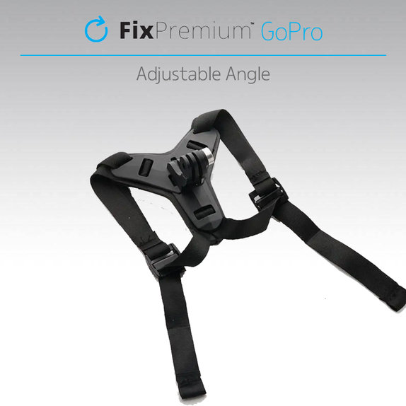 Supporto per casco per GoPro, Black, FixPremium