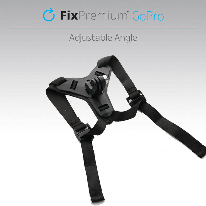 Supporto per casco per GoPro, Black, FixPremium