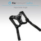 Supporto per casco per GoPro, Black, FixPremium
