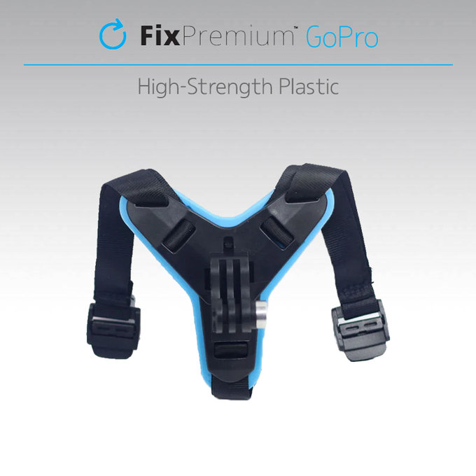Supporto per casco per GoPro, Black, FixPremium