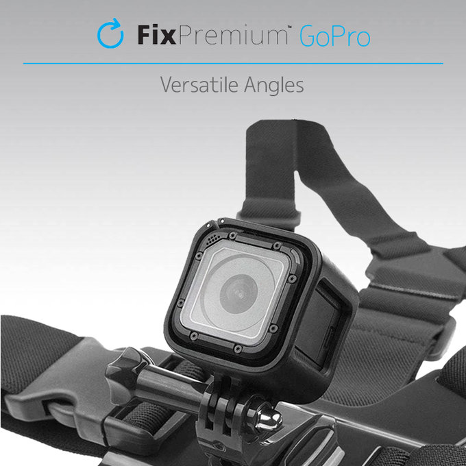 Supporto da corpo per GoPro, Black, FixPremium