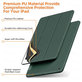 Custodia Flip in silicone per iPad 10.2" (7th, 8th, 9th Gen), Black, FixPremium