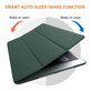 Custodia Flip in silicone per iPad 10.2" (7th, 8th, 9th Gen), Black, FixPremium
