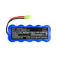 Batteria per Rowenta RH-seriess, RS-seriess, Tefal TY-seriess, RD-ROW12VA, RH5488, Ni-MH, 2000mAh, 12V, HQ