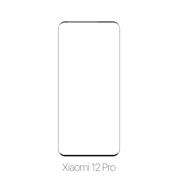 Vetro temperato 3D per Xiaomi 12 Pro, FixPremium