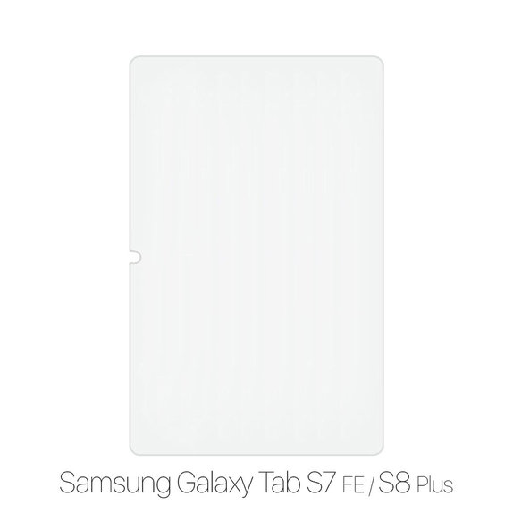 Vetro temperato per Samsung Galaxy Tab S7 FE, S8 Plus, FixPremium