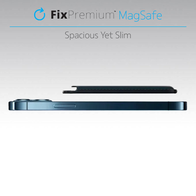 MagSafe Wallet, Black, FixPremium