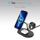 Supporto MagSafe 3in1 per iPhone, Apple Watch e AirPods, White, FixPremium