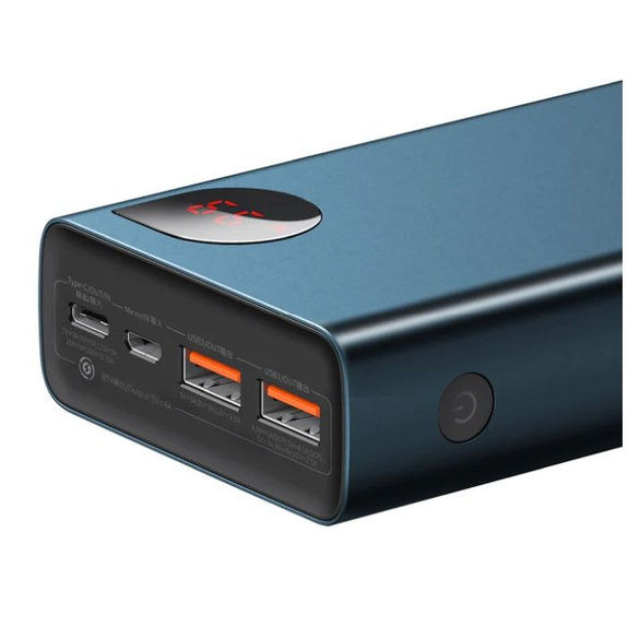 PowerBank 20 000mAh, 65W, Blue, Baseus