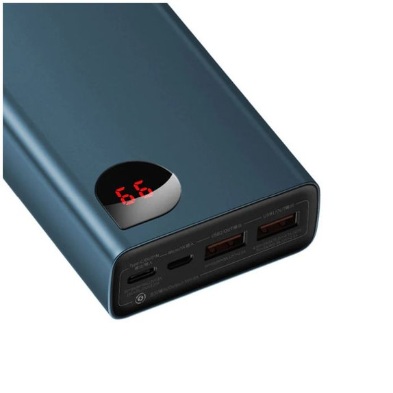 PowerBank 20 000mAh, 65W, Blue, Baseus