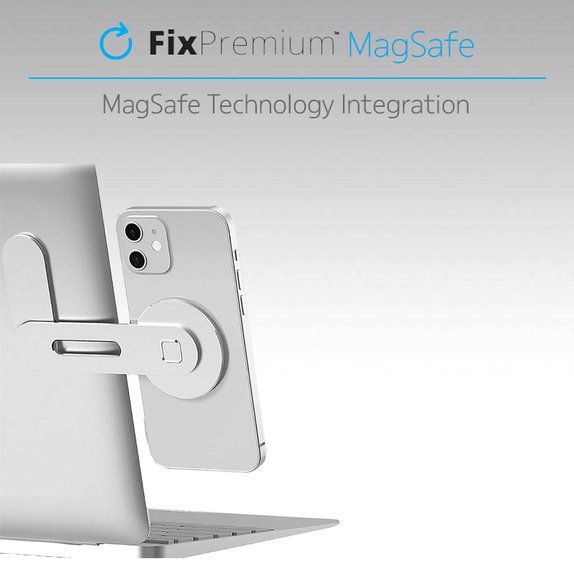 Supporto MagSafe per iPhone per notebook, Black, FixPremium
