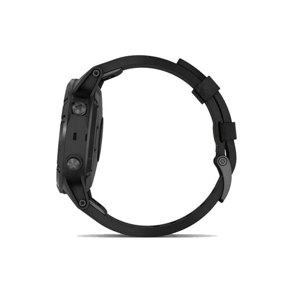Cinturino in pelle per Garmin QuickFit 22mm, Black, FixPremium