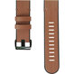 Cinturino in pelle per Garmin QuickFit 22mm, Light Brown, FixPremium