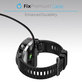 Adattatore USB-C per porta Garmin per Watch, Black, FixPremium