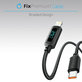Cavo da USB-C a USB con funzione Power Delivery 1m, Black, FixPremium