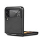 Custodia Carbon per Samsung Z Flip 4, Black, FixPremium