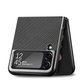 Custodia Carbon per Samsung Z Flip 4, Black, FixPremium