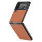Custodia Carbon per Samsung Z Flip 3, Brown, FixPremium