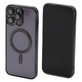 Custodia Clear con MagSafe per iPhone 13 Pro Max, Black, FixPremium