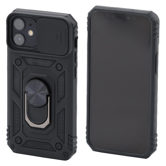 Custodia CamShield per iPhone 12 mini, Black, FixPremium