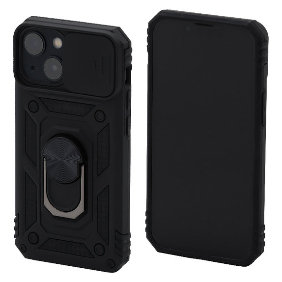 Custodia CamShield per iPhone 13 mini, Black, FixPremium