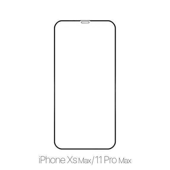 Vetro temperato FullCase per iPhone XS Max, 11 Pro Max, FixPremium