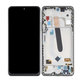Schermo OLED per Xiaomi Mi 11i, Cosmic Black, Vetro touch con cornice