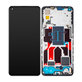 Schermo per Realme GT Master 5G, Black, Vetro touch con cornice, 4908139, Genuine Service Pack