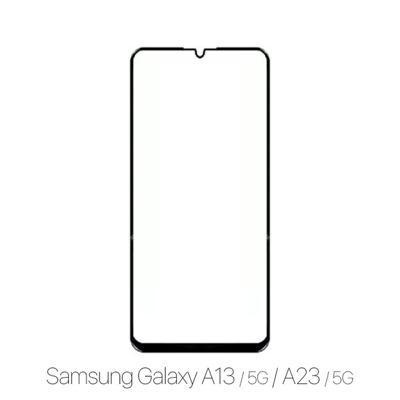 Vetro temperato FullCase per Samsung A13, A13 5G, A23, A23 5G, FixPremium
