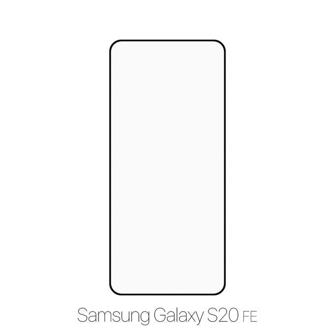 Vetro temperato FullCase per Samsung S20 FE, FixPremium
