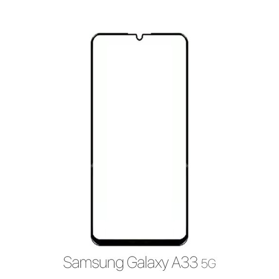 Vetro temperato FullCase per Samsung A33, FixPremium